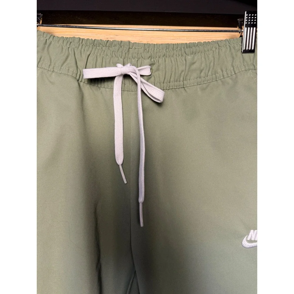 Nike Sportswear Essential Woven Taper Pants‎ Olive Green Women Drawstring Jogger